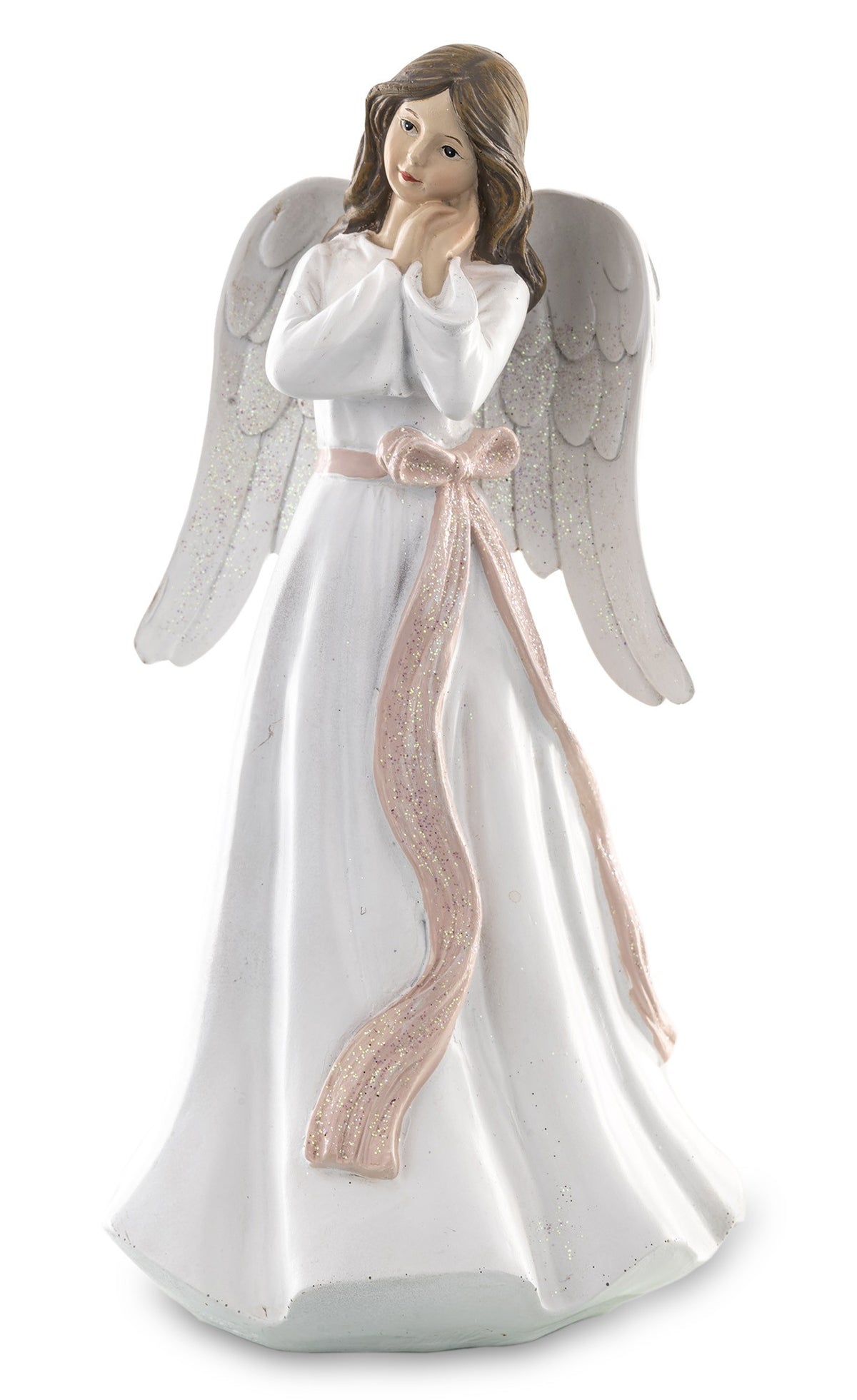 Decorative figurine Christmas Angel 25,5x12,5x12,5 146708
