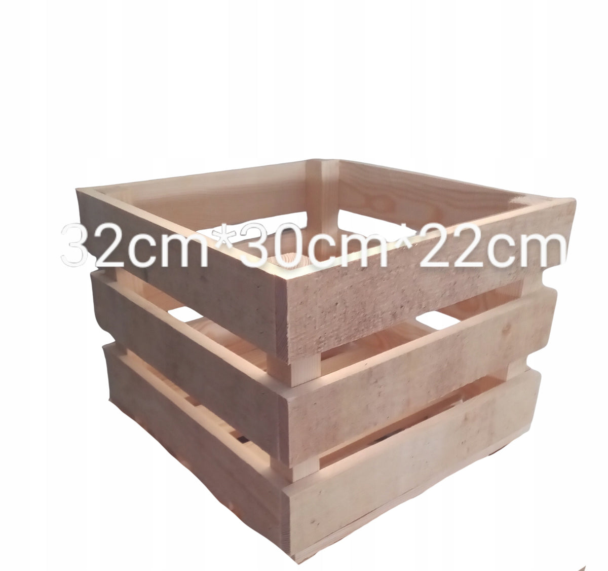 Decorative wooden box Pine 30x32x22