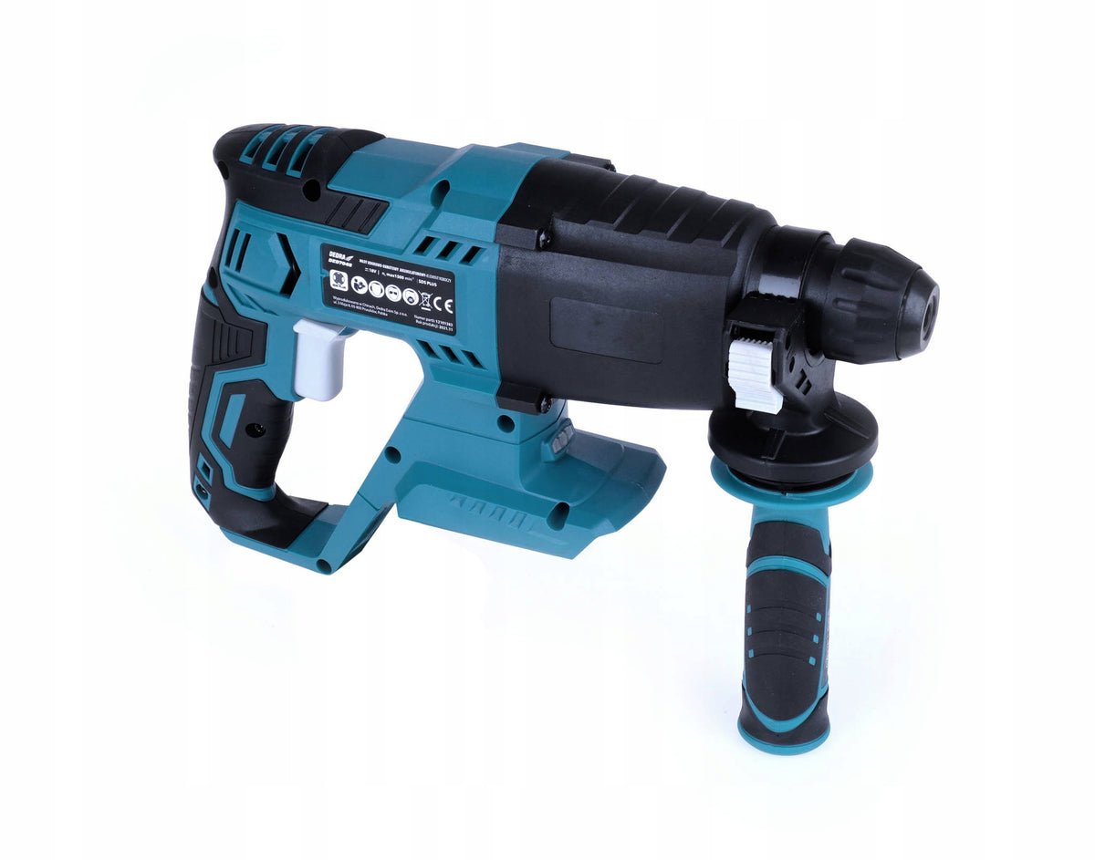 Dedra DED7048 SAS+ Cordless Hammer Drill Functionality 4-functions (drilling, drilling with/without impact, chasing, chisel indexing/locking)