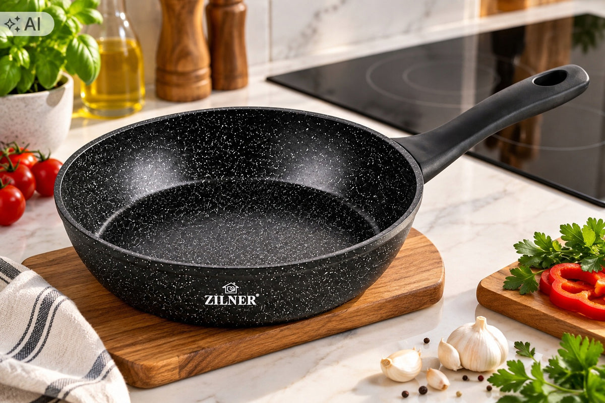Deep Marble Pan 20cm ZILNER Brand Zilner