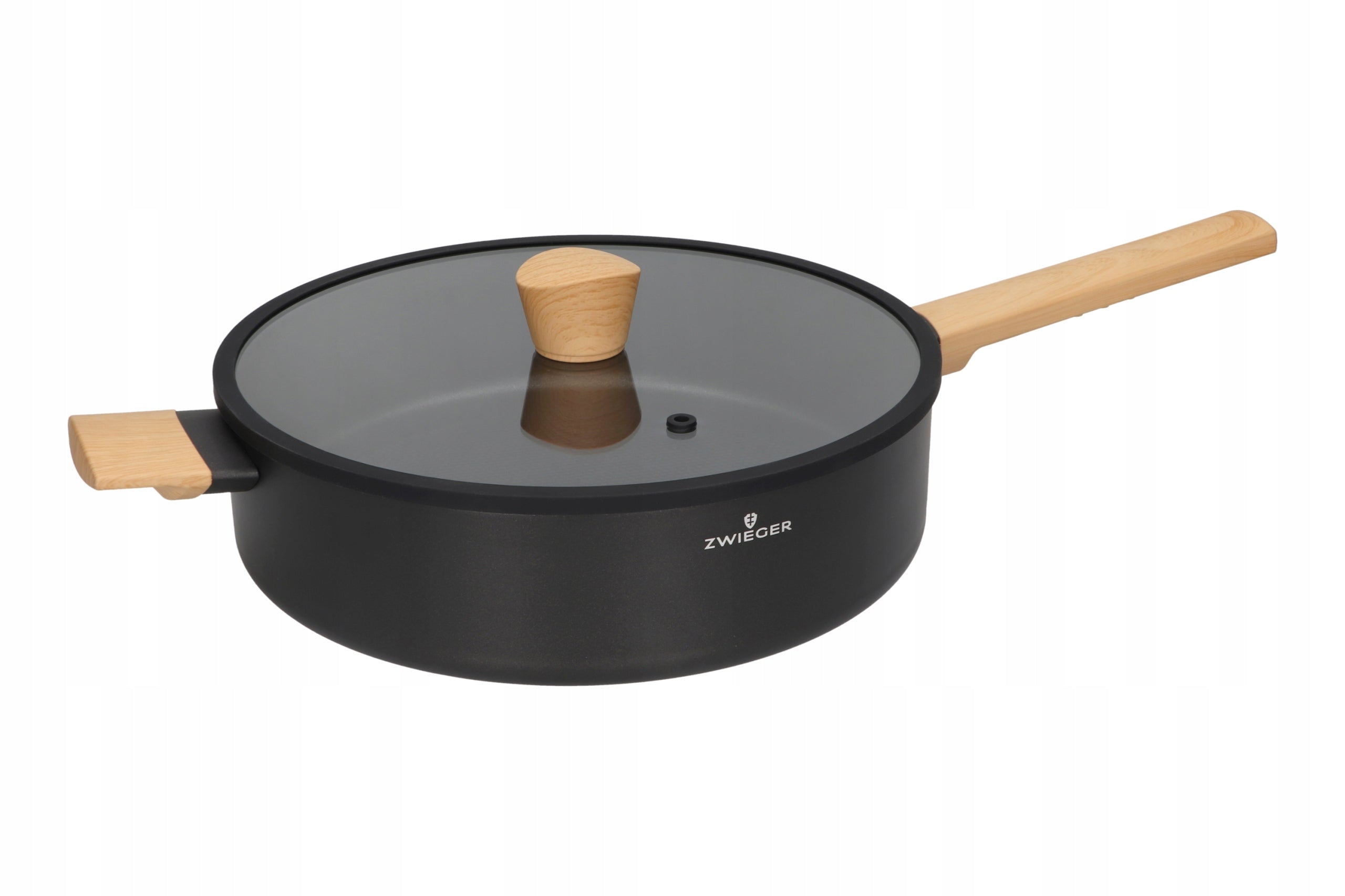 Deep frying pan 28 cm with lid Norven Zwieger