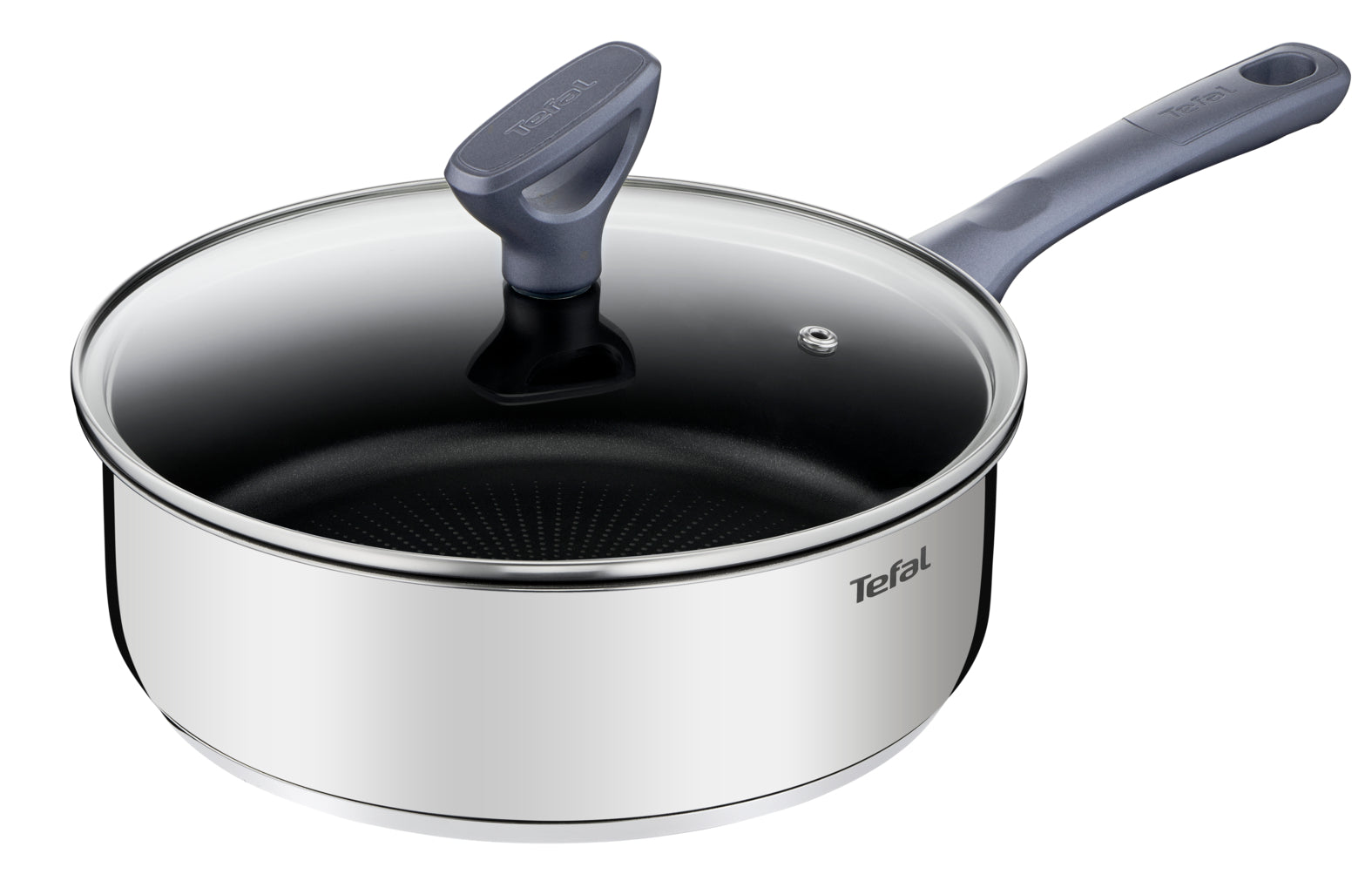 Deep frying pan lid TEFAL Daily Cook 24cm non-stick induction G7303255