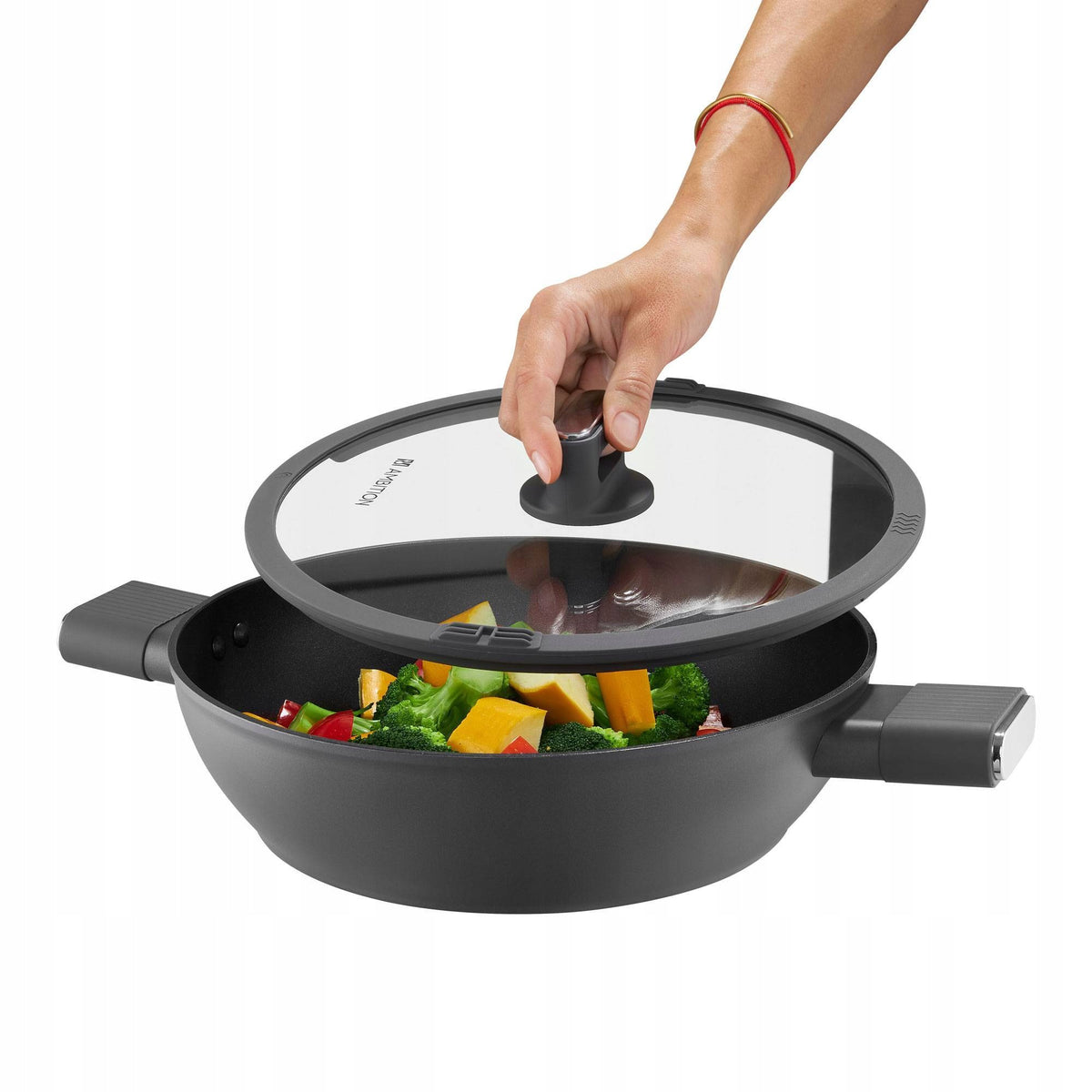Deep frying pan with lid Grasp AMBITION 28 cm 61305