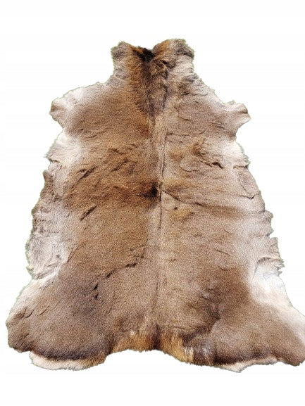 Deer Leather Natural Decorative Leather with Deer XXL Deer