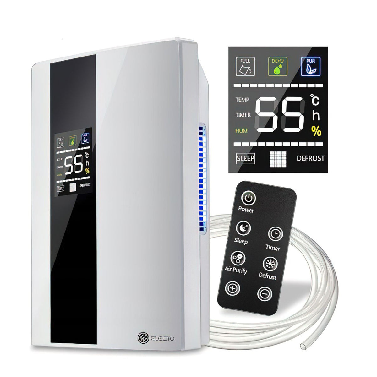 Dehumidifier Air Purifier 2in1 CJ-2020-3 90W 2200ml Manufacturer code 7KD11747