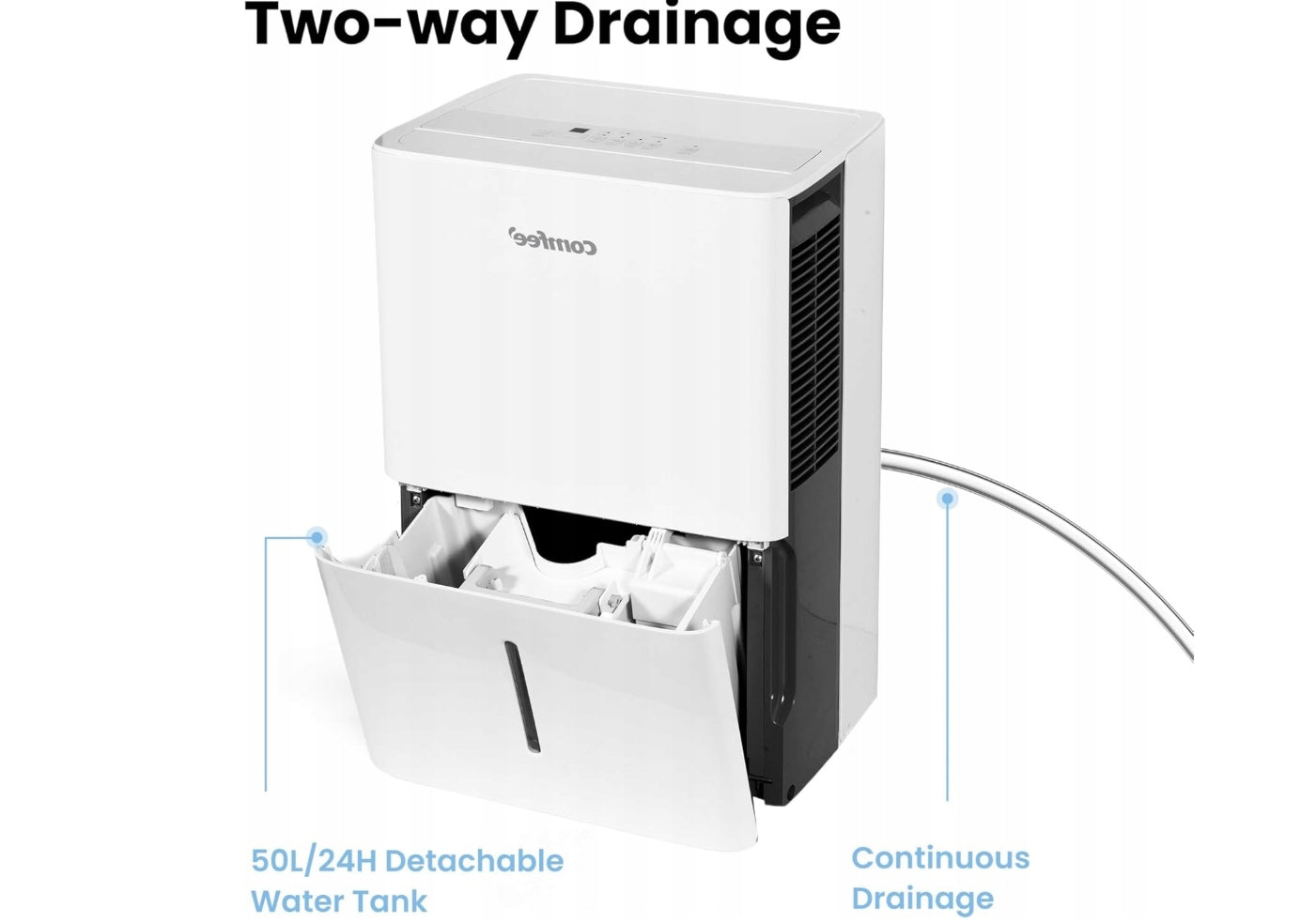 Dehumidifier Comfee 50 l/day MDDPE-50DEN7 Manufacturer code MDDPE50DEN7