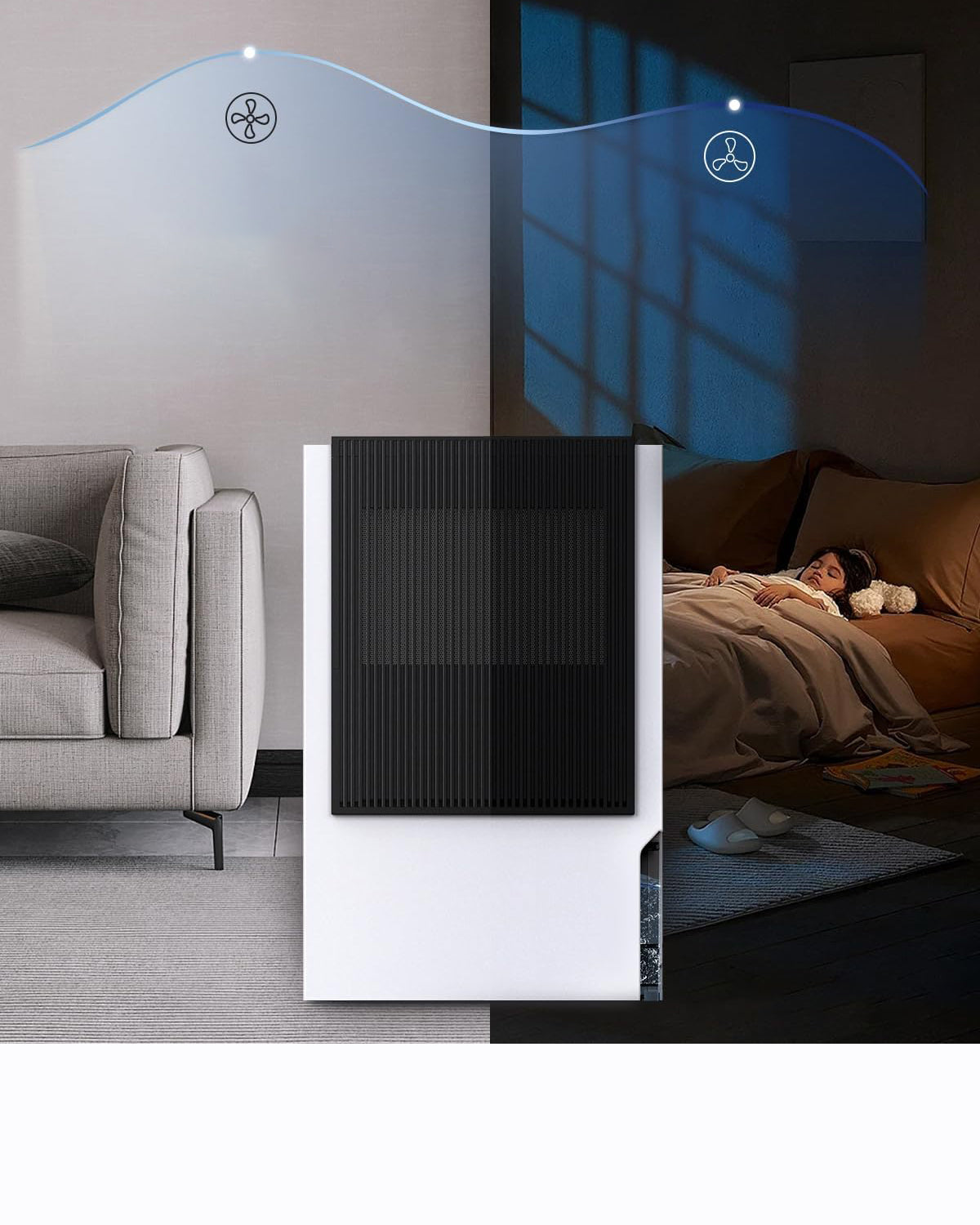 Dehumidifier EasyAcc X2 3w1 3 L/ heater fan timer Manufacturer code 0000444555210