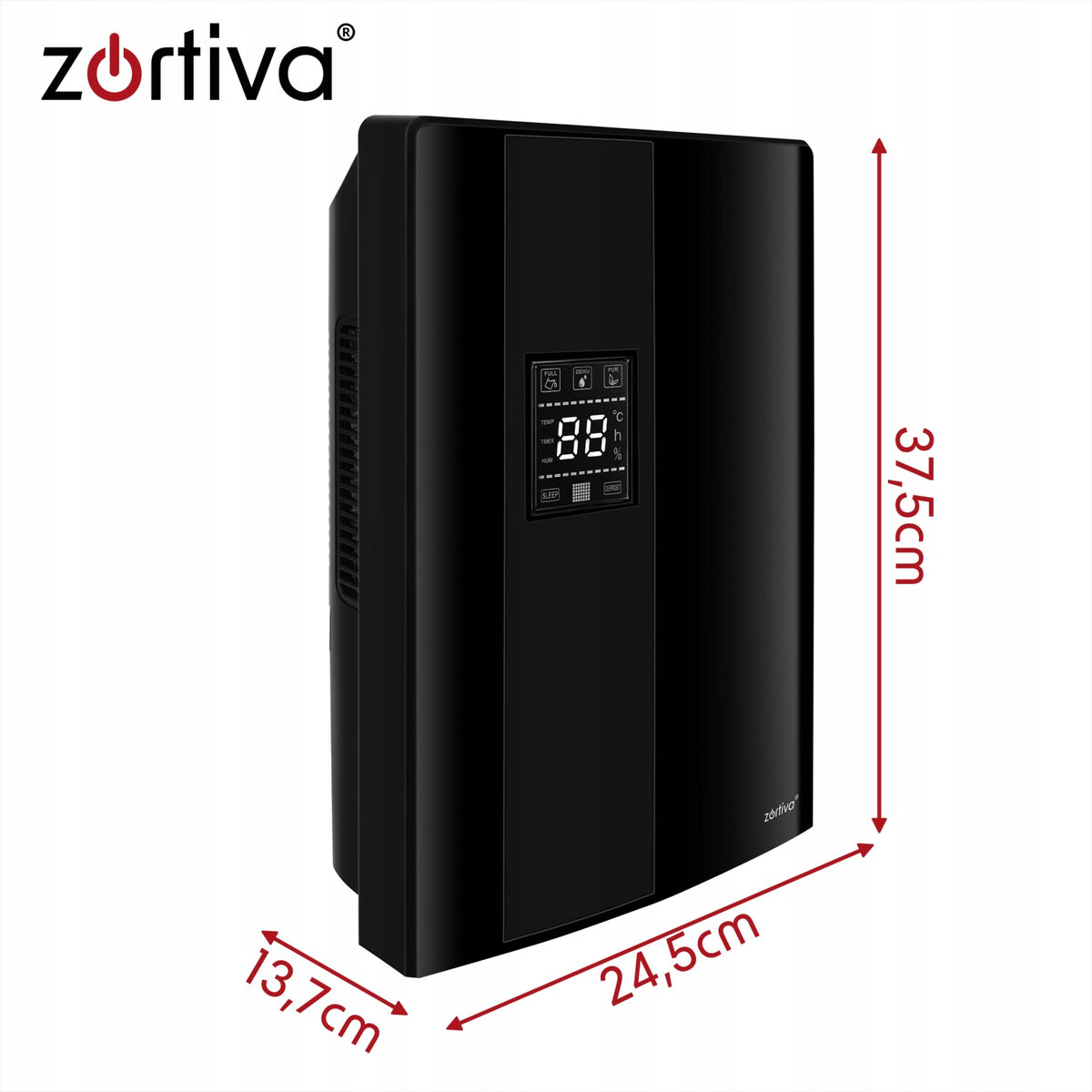 Dehumidifier Household Moisture Absorber Electric 2l 90W Remote Control Manufacturer code Osuszacz powietrza z Higrostatem Oczyszczacz