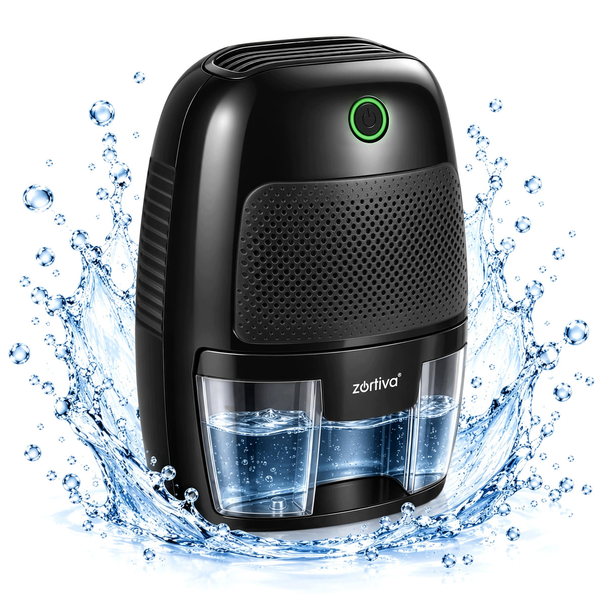 Dehumidifier Moisture Absorber Electric Quiet 0,6l Efficient Black