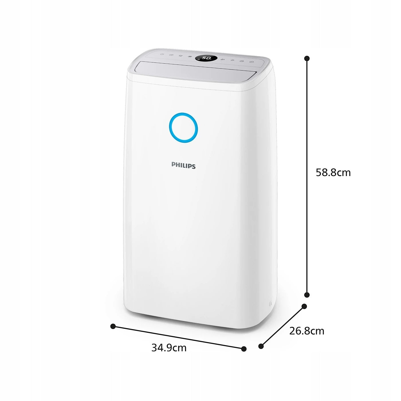 Dehumidifier Philips Series 3000 Moisture Absorber White DE3306/11 Dominant color white