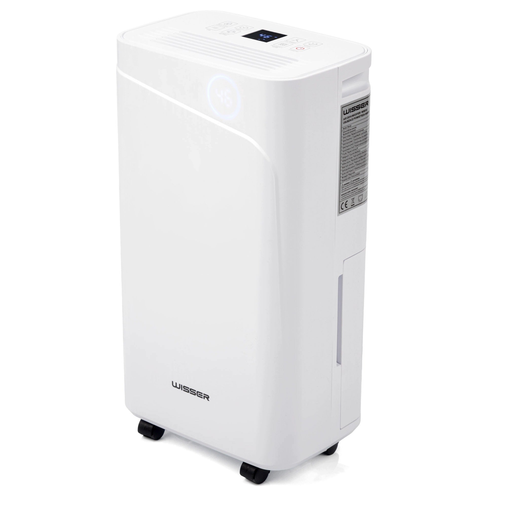 Dehumidifier Wisser 12L/24h WiFi Timer Hygrostat 300W Manufacturer code 17924