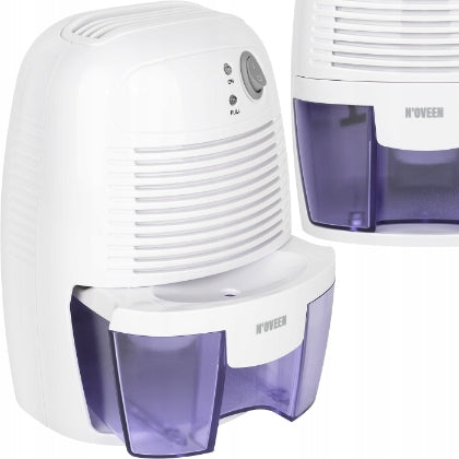 Dehumidifier moisture absorber 500ml QUIET OPERATION 10-20m2 white