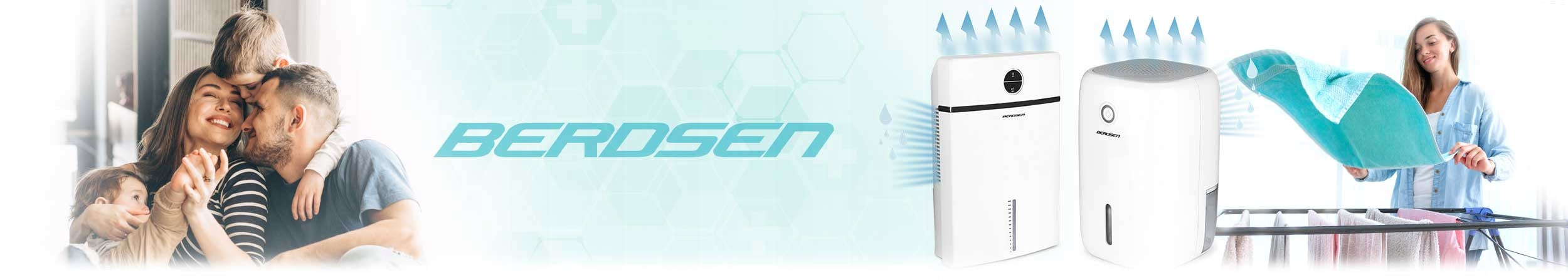 Dehumidifier moisture absorber Berdsen BD-528 22,5W 0,3l/24H QUIET Manufacturer code 352800