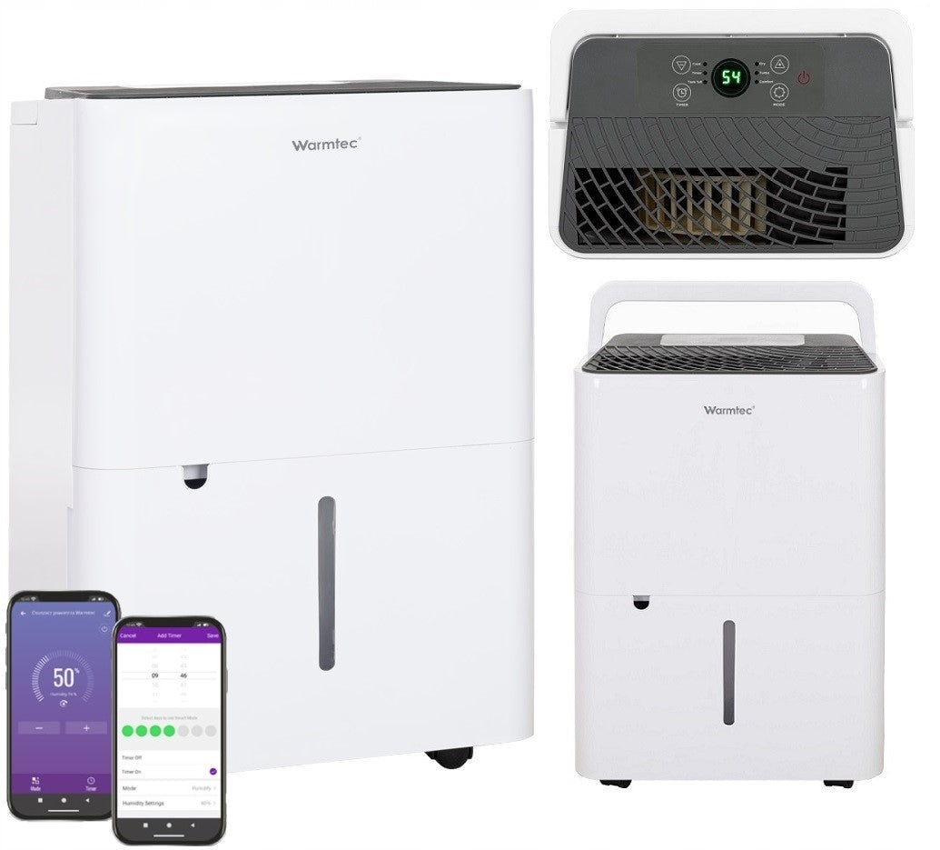 Dehumidifier moisture absorber WiFi timer 12l/24h ODT-12N 20m2