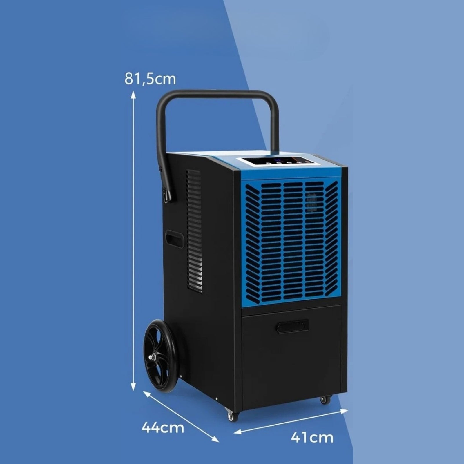 Dehumidifier with 24-hour timer Construction dehumidifier 66l/24h Medical device no