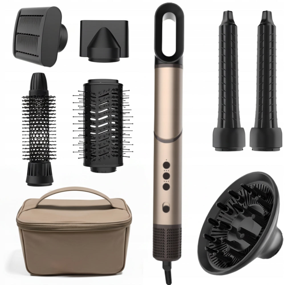 Dekraft Air Styler ICED LATTE Ionized Dryer, NTC 1500W +ETUI