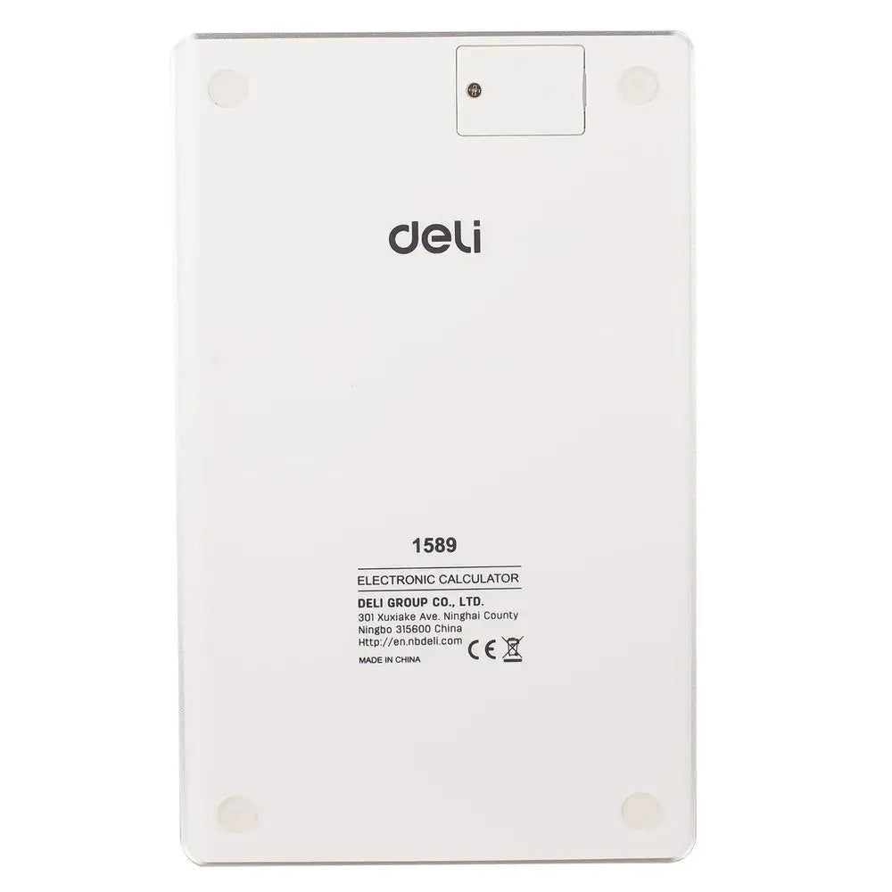 Deli 1589 white Deli calculator Brand Deli