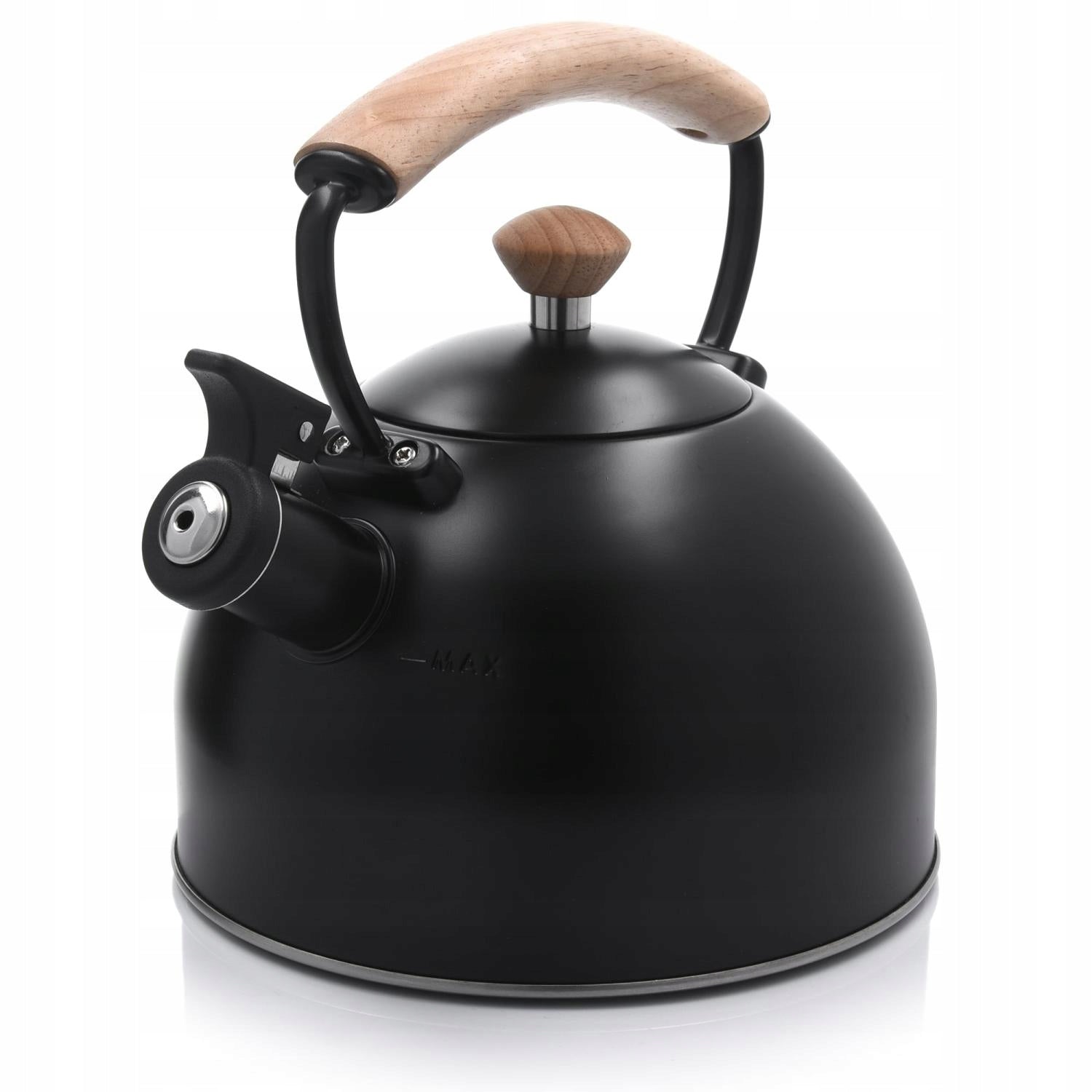Delightful Kettle With Whistle 2,5 L Black Induction Scandi DUKA Packaging status original