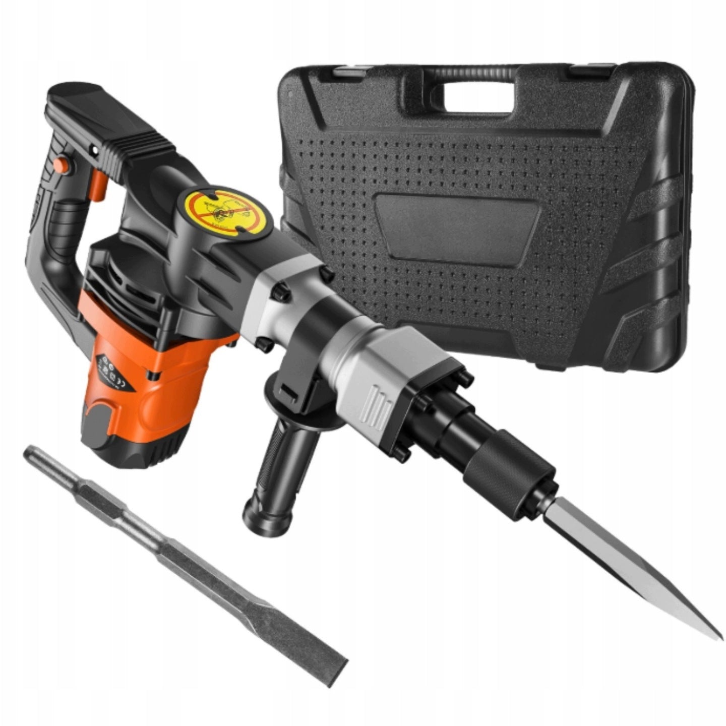 Demolition Impact Hammer For Concrete Forging 19J 1400W 2Electric Large