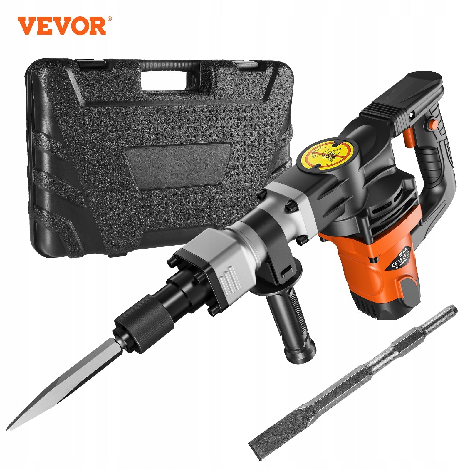 Demolition Jack Hammer Concrete Breaker 1400W 19J Hammer 2 Chisel Bit Manufacturer code X581X1X21400WI2E7V2