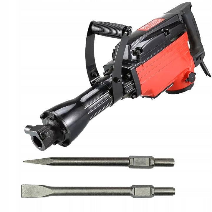 Demolition hammer HAMMER HM-100 3200W 45J HEX-30 2X CHISEL STRONG Suitcase Manufacturer code hm100
