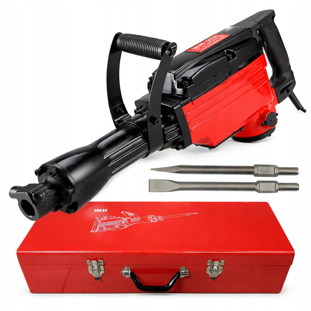 Demolition hammer HAMMER HM-100 3200W 45J HEX-30 2X CHISEL STRONG Suitcase