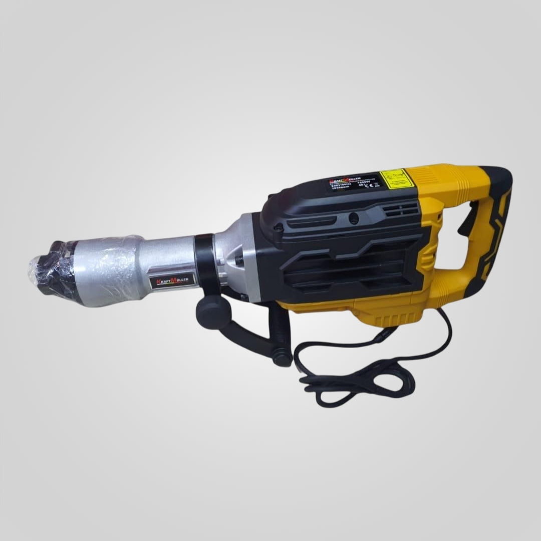 Demolition hammer KraftMuller KM1800 Pro 1800 W (48J) + chisels included