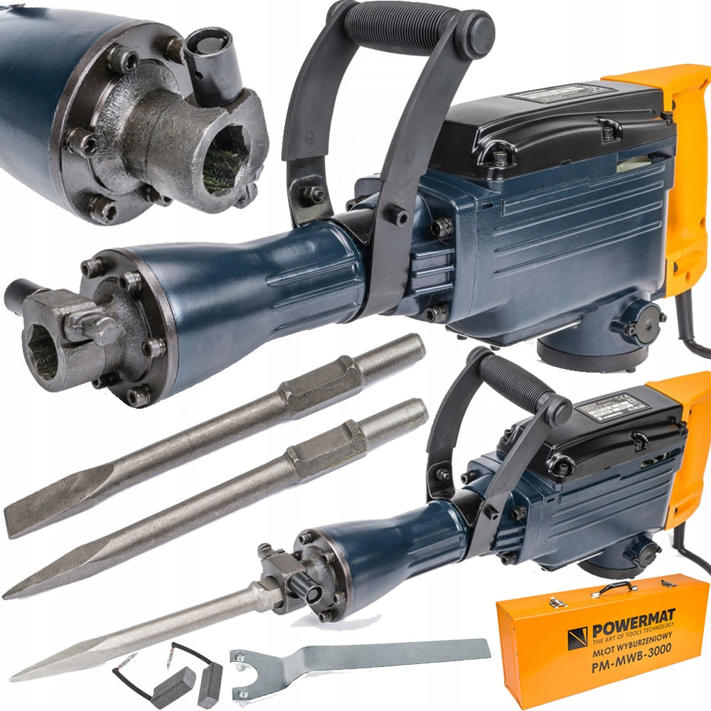 Demolition hammer Powermat PM-MWB-3000 45 J 3000 W Brand Powermat
