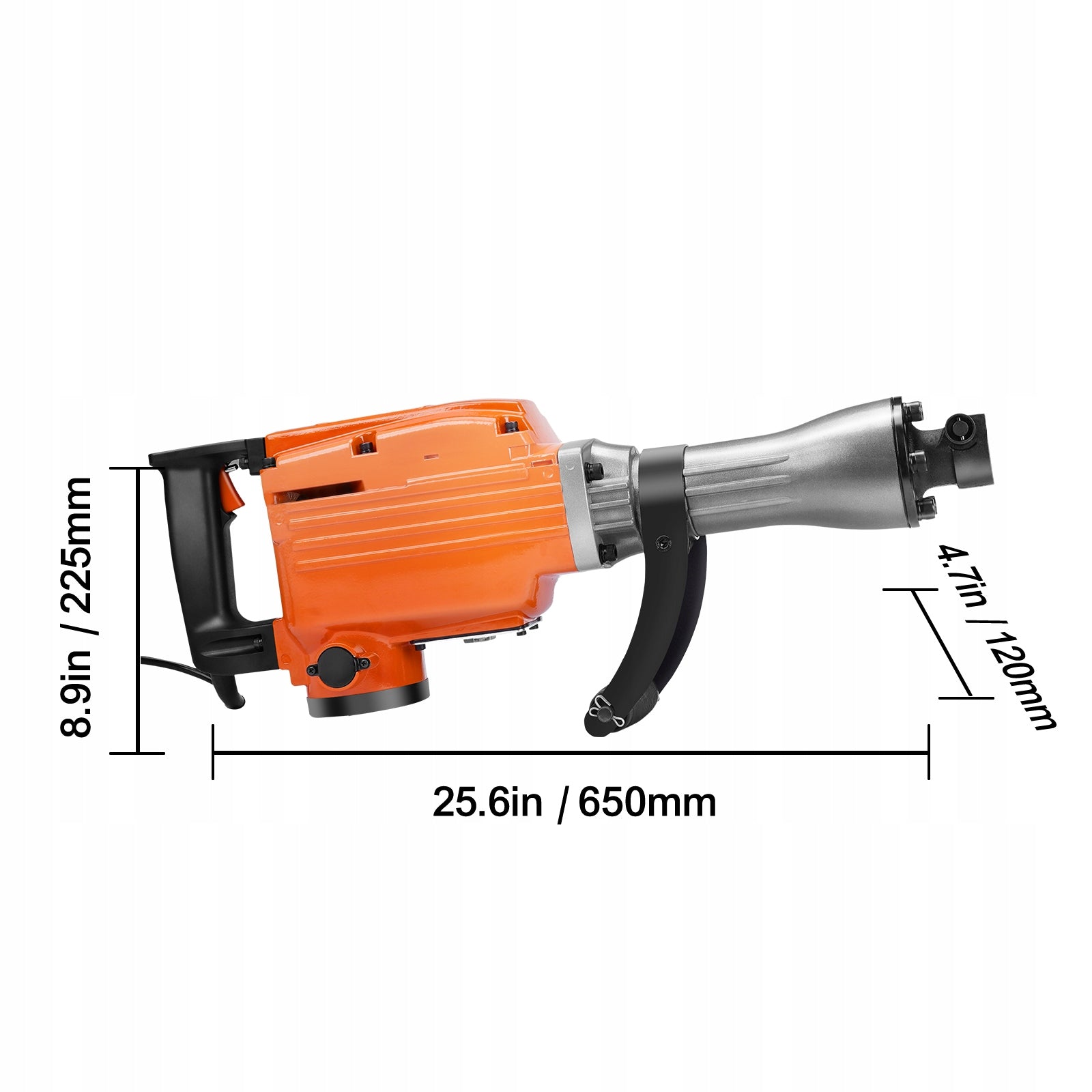 Demolition hammer Vevor DXDHYCPZJZKJ1XQ8 66 J 2200 W Brand Vevor