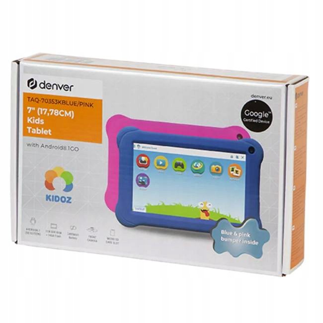 Denver Electronics Tablet, 7 Inch, WIFI, Quad Core 1.2Ghz, 1 GB RAM, 16 GB, Packaging status original