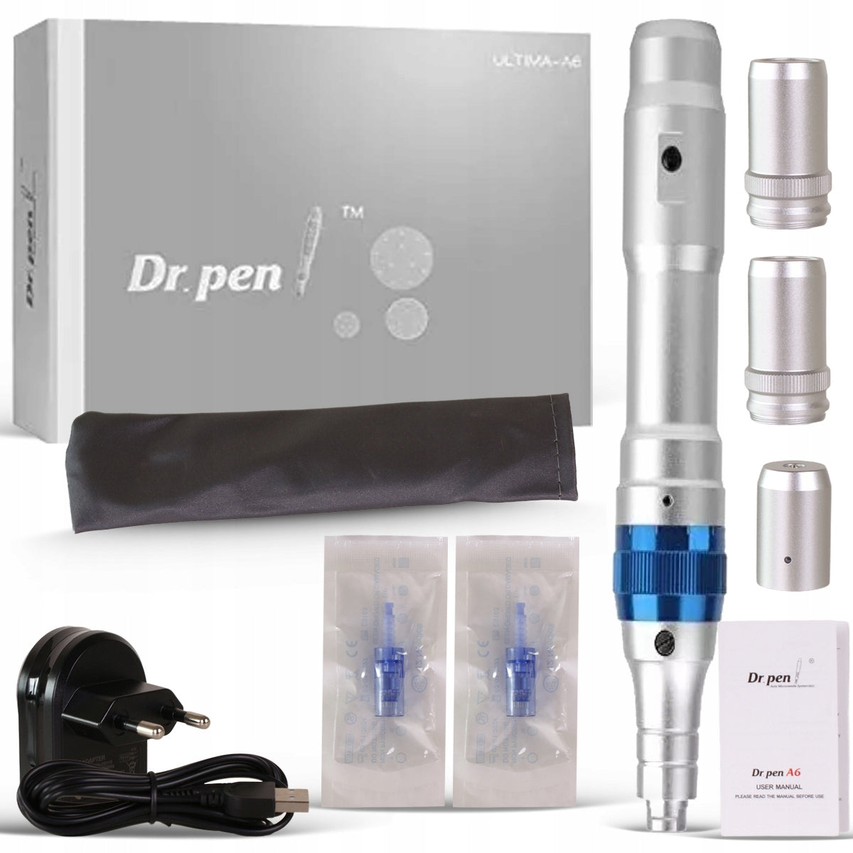 Derma Pen Dr. Pen Ultima A6 Wireless Device + 12 Cartridges Manufacturer code 9161235745270999