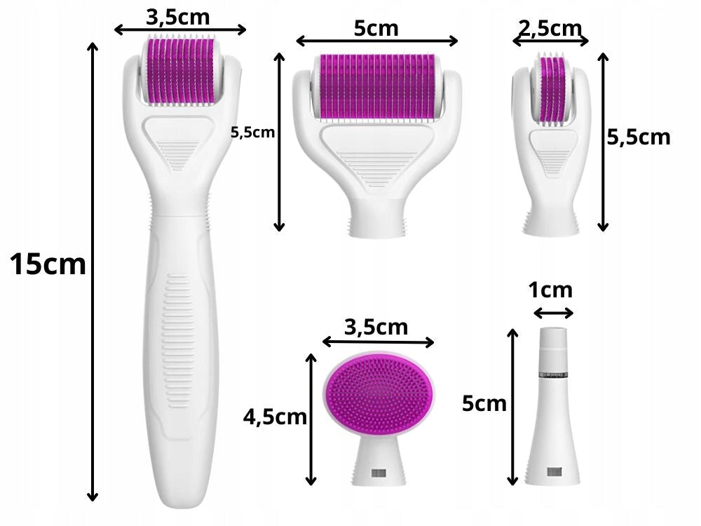 Derma roller for microneedle mesotherapy roller face neck body set 6in1 Manufacturer code 5907451372500