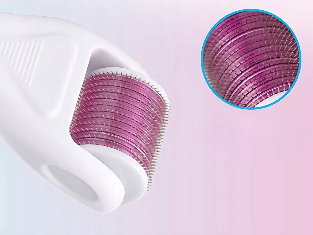 Derma roller for microneedle mesotherapy roller face neck body set 6in1 Packaging status original