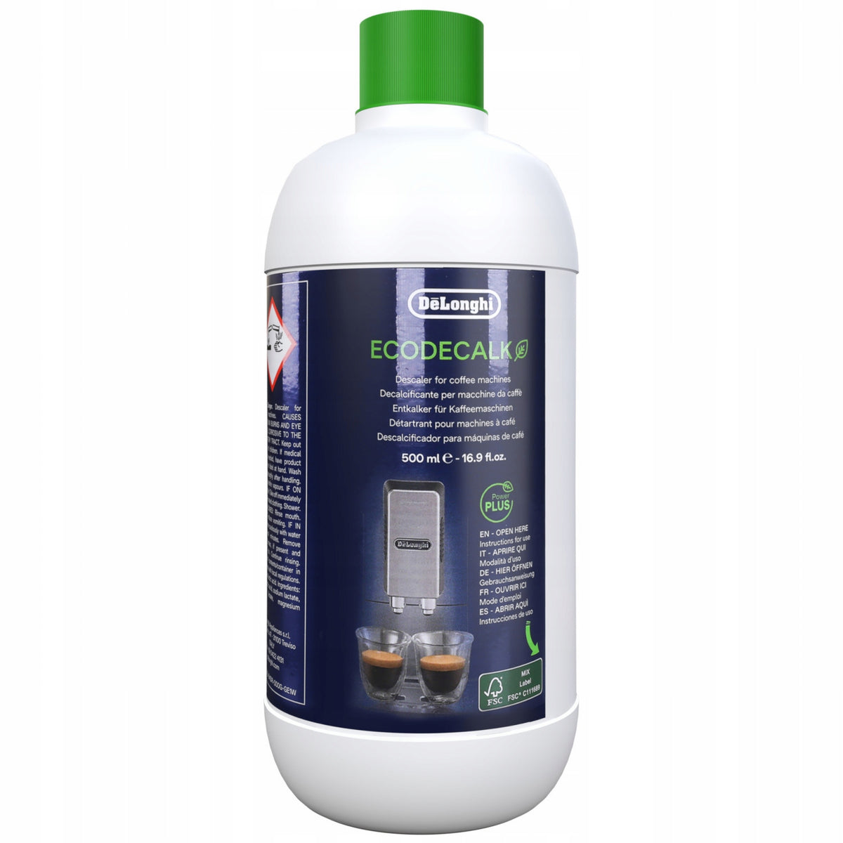 Descaler Delonghi 2x 0,5l descaler for Delonghi Eletta machine Brand De'Longhi