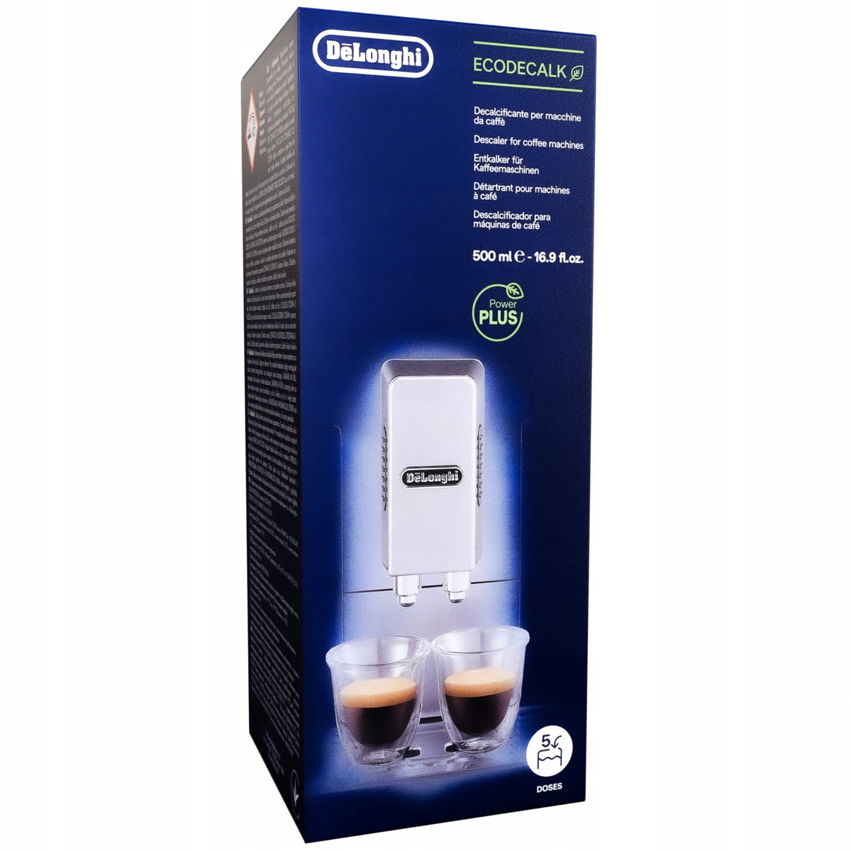 Descaler Delonghi 2x 0,5l descaler for Delonghi Eletta machine Packaging status original