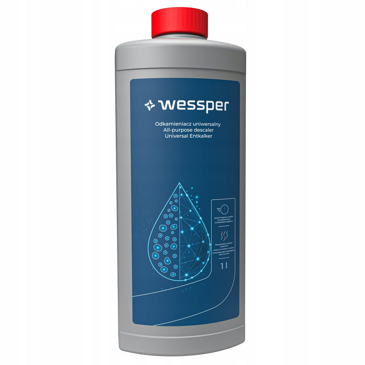 Descaler Wessper for 1L machine + Degreasing tablets 10x + Cutter EAN (GTIN) 5902668006446