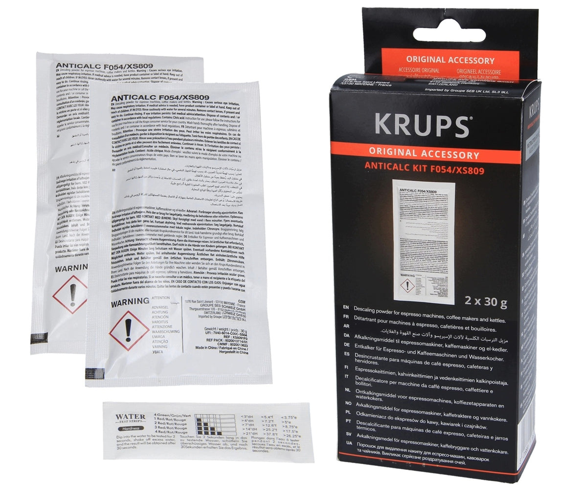 Descaler for Krups F054 pressure machines