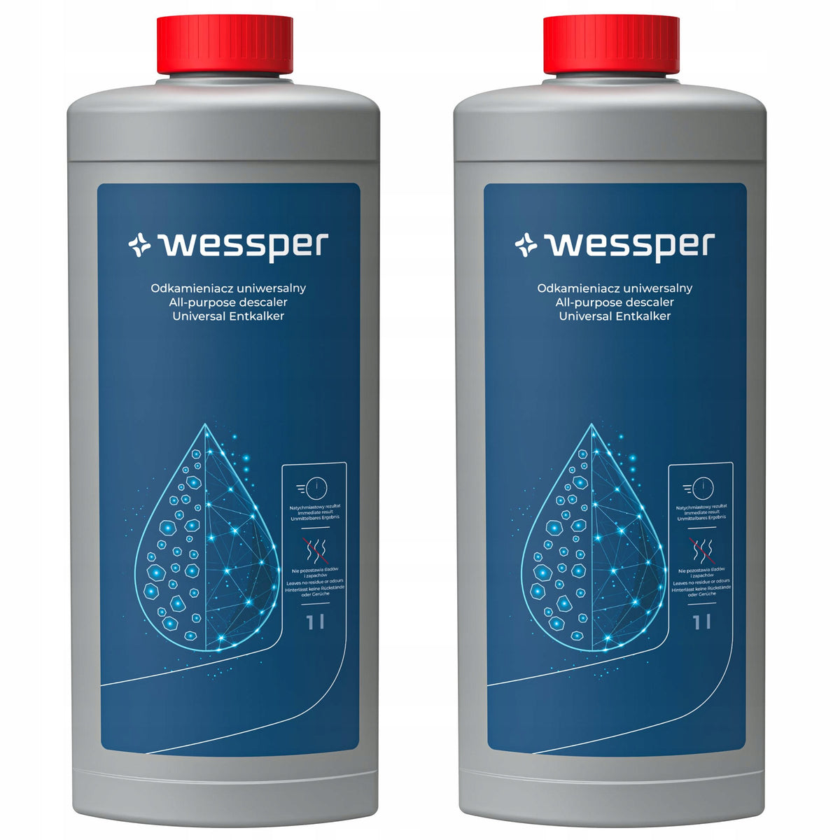 Descaler for coffee machine Wessper CleanMax - 2x 1l