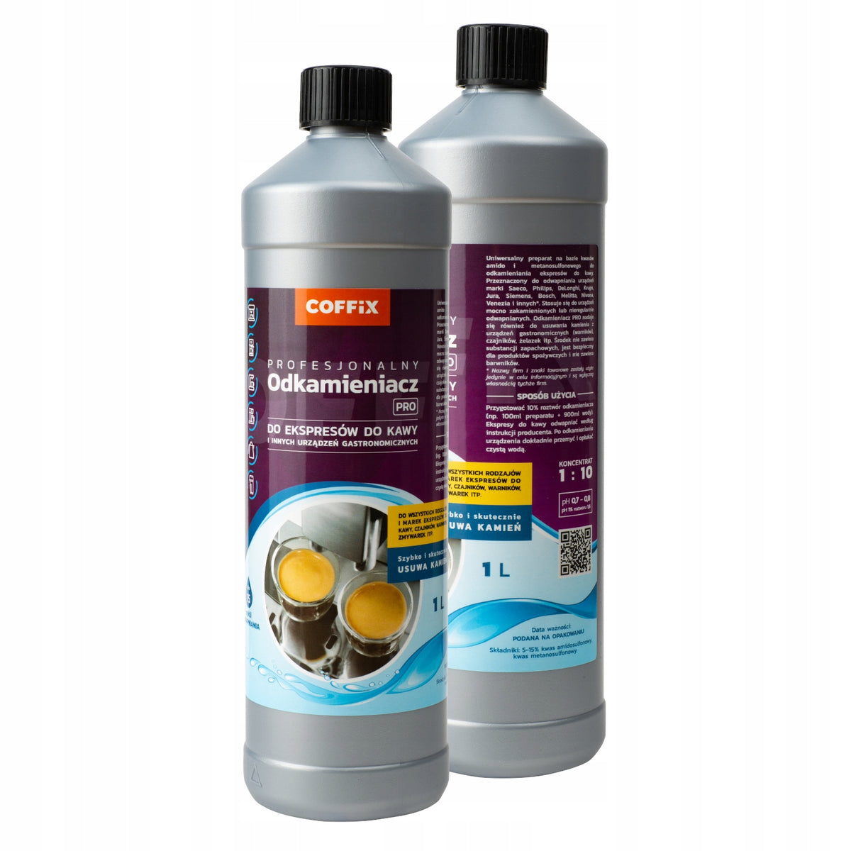 Descaler for machines Powerful PRO 1L COFFIX