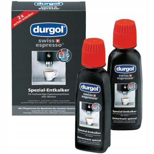 Descaler for pressure machines durgol swiss espresso 2x125ml PRO