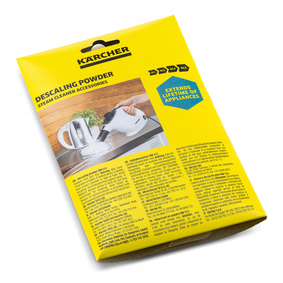 Descaler powder Karcher (6 pieces x 17g) | 6.296-193.0
