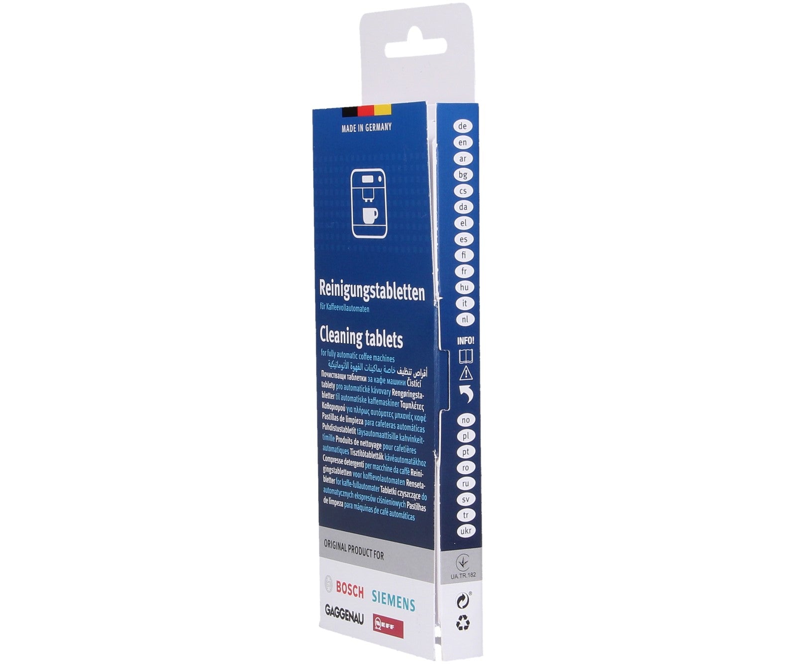 Descaling + cleaning tablets BOSCH SIEMENS Brand Bosch