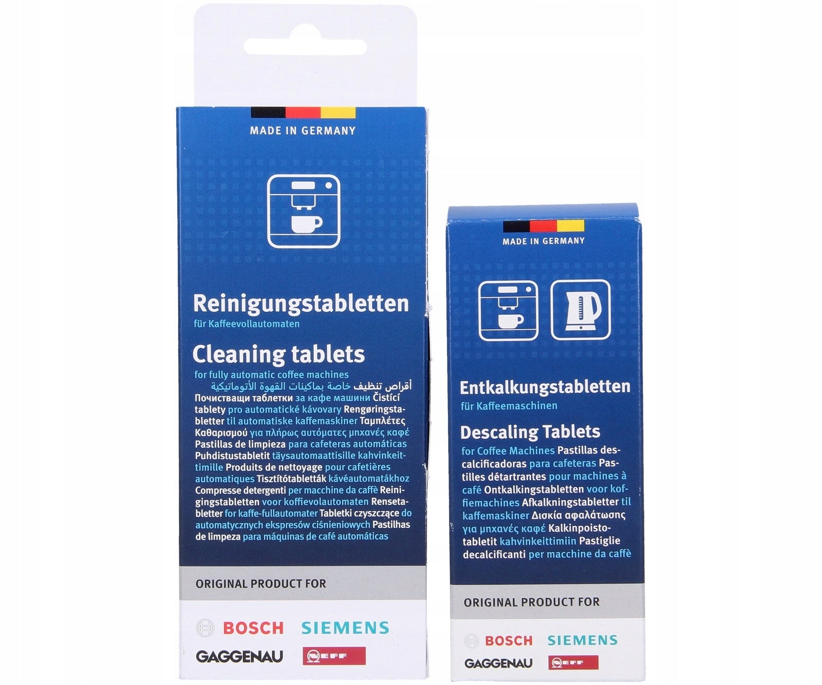 Descaling + cleaning tablets BOSCH SIEMENS EAN (GTIN) 5905155605184