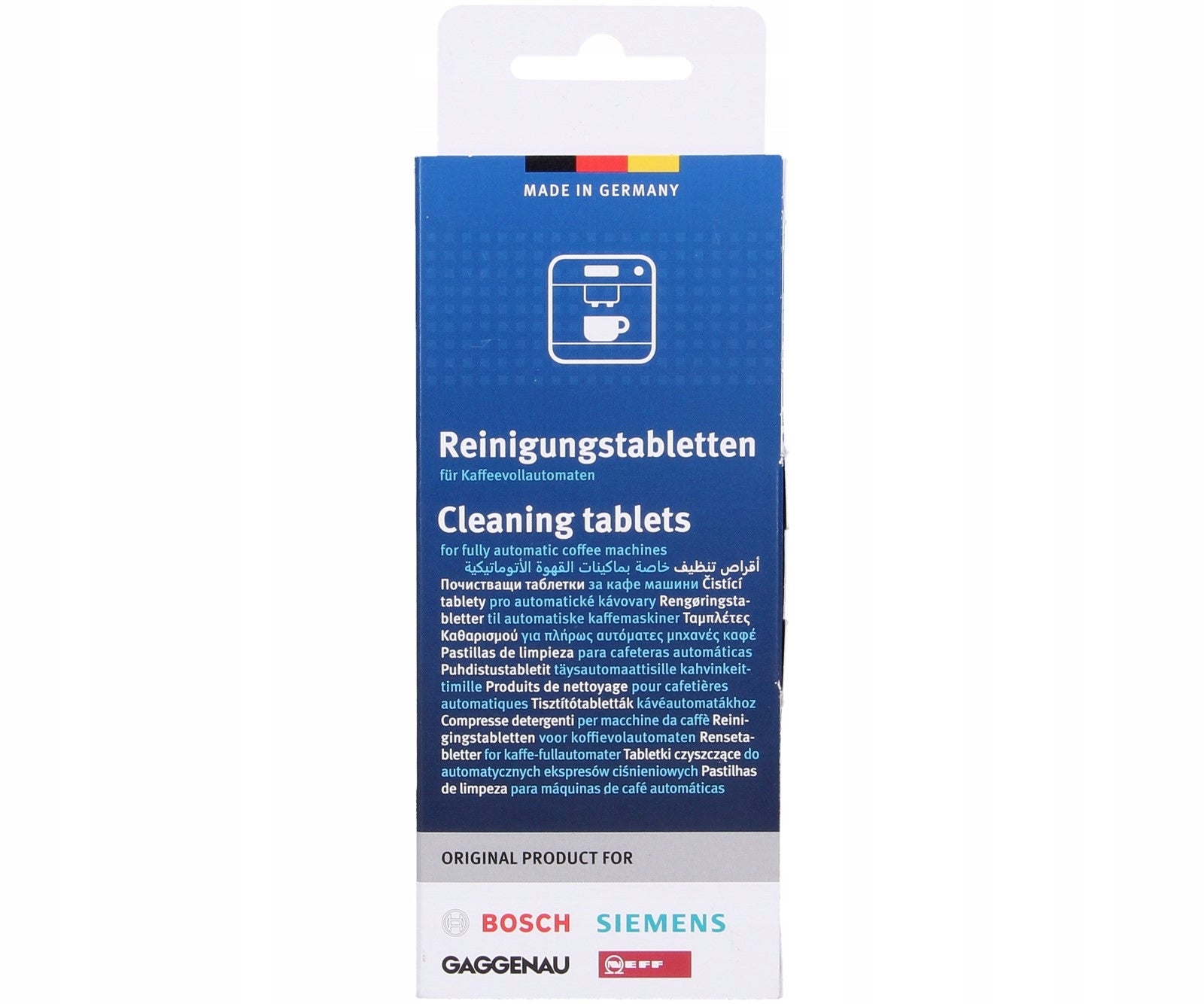 Descaling + cleaning tablets BOSCH SIEMENS Manufacturer code KL7217DU5