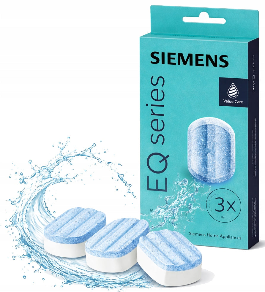 Descaling tablets + Cleaning tablets SIEMENS TZ80002 TZ80001B Manufacturer code KL6S1499D7