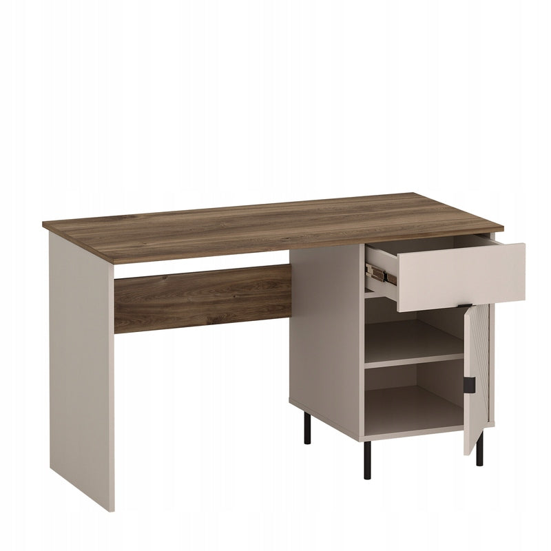 Desk Mebelbos Evo 120 cm with Drawer for Self-Assembly Cashmere Brand Mebelbos