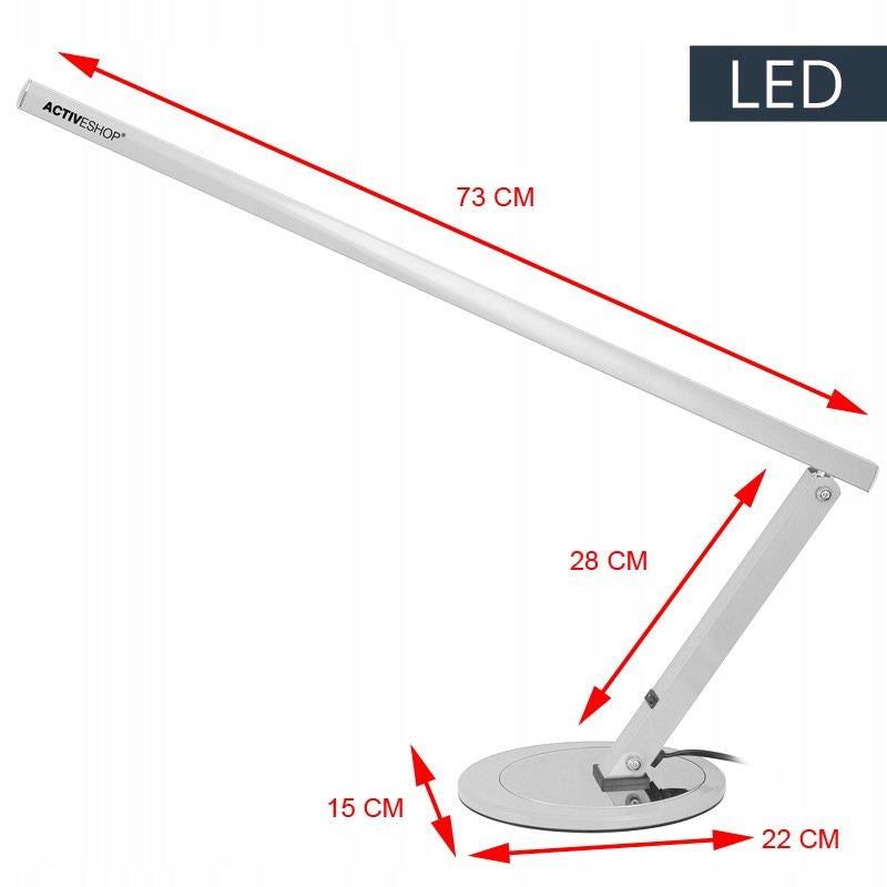 Desk lamp Slim led aluminum Manufacturer code 102182