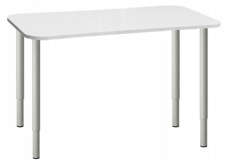 Desk table with adjustable height 60-90cm cosmetic manicure BONO-R