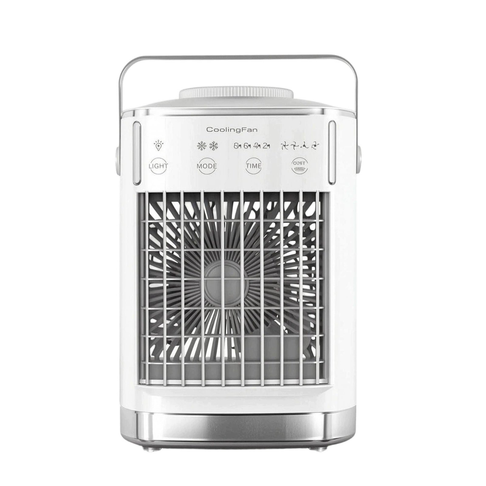 Desktop Air Cooler with Water Tank Timer for Dorm Room, Office Workers