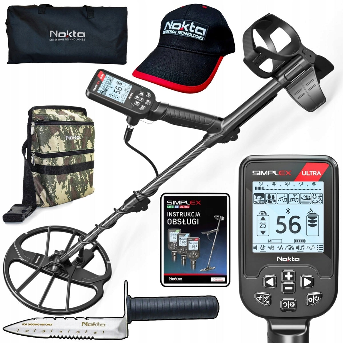 Detector Nokta Simplex Ultra SX28 11" + Accessory Set